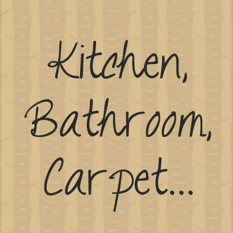 Kitchen, Bathroom, Carpet…